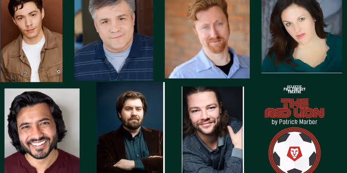 Cast Set for THE RED LION at Eclectic Full Contact Theatre Photos