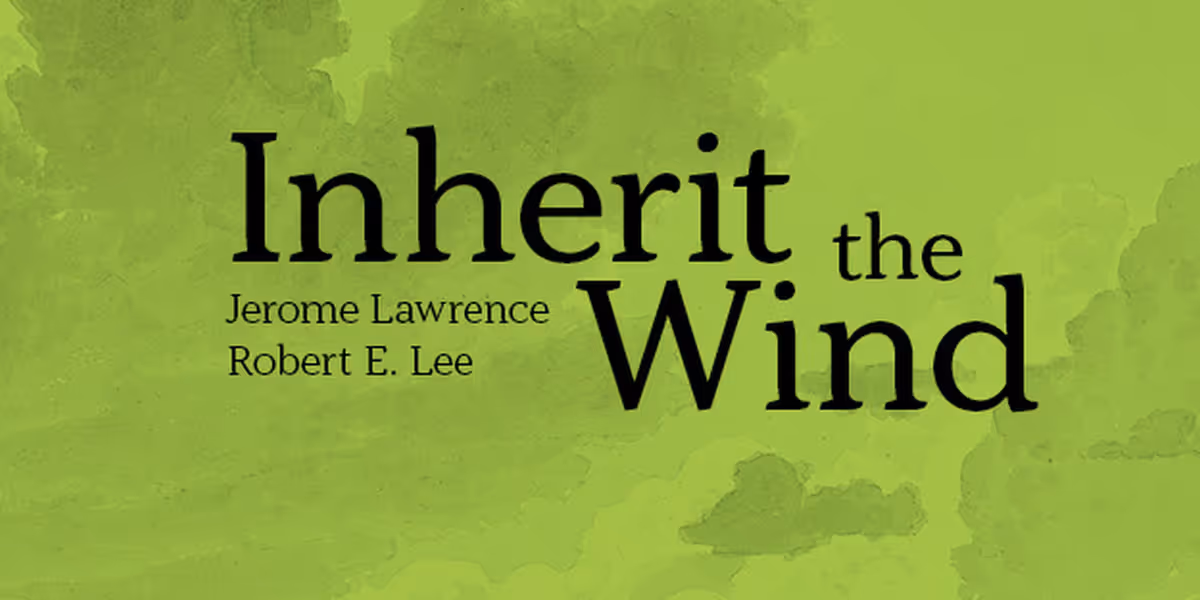 Cast Set for INHERIT THE WIND at Edge Of The Wood Theatre