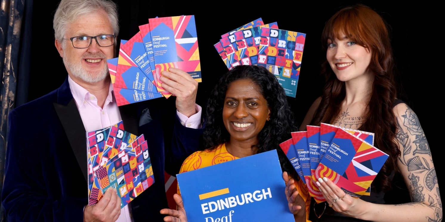 Edinburgh Deaf Festival Returns with Vibrant New Line-Up for 2025  Image