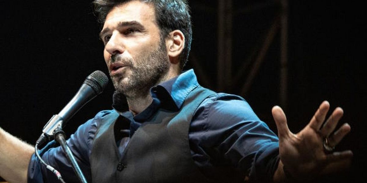 Edoardo Leo Comes to The Sala Santa Cecilia in the Auditorium Parco della Musica Ennio Morricone