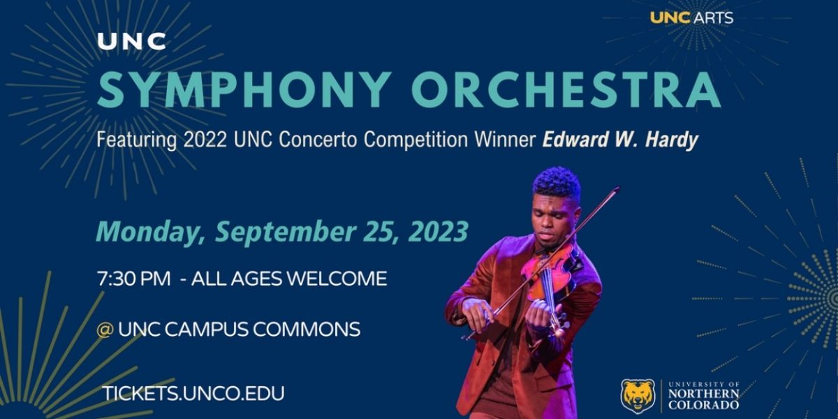Edward W. Hardy To Perform With The University Of Northern Colorado Symphony Orchestra Next Week
