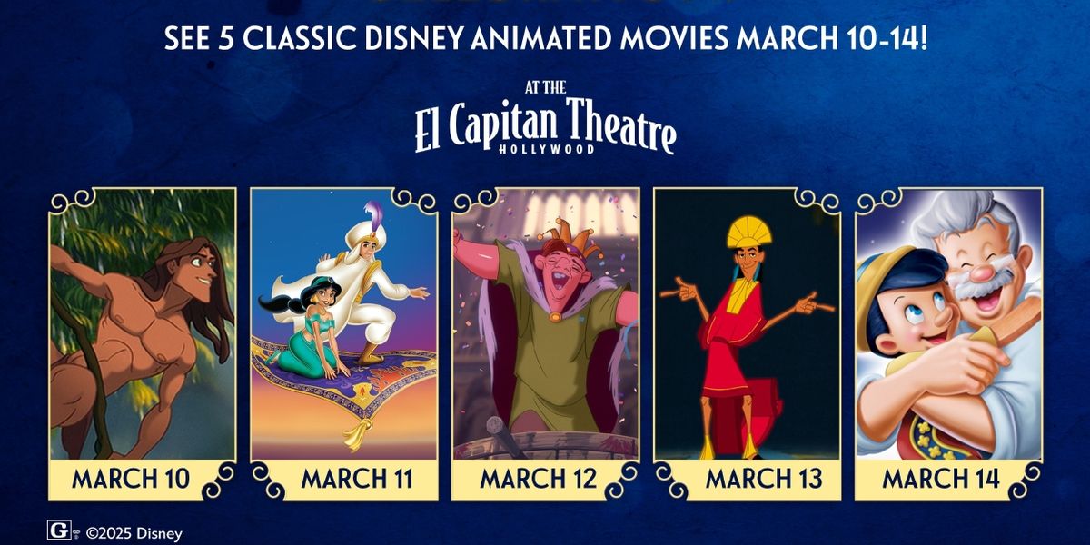 El Capitan Theatre Brings Back Disney Classics