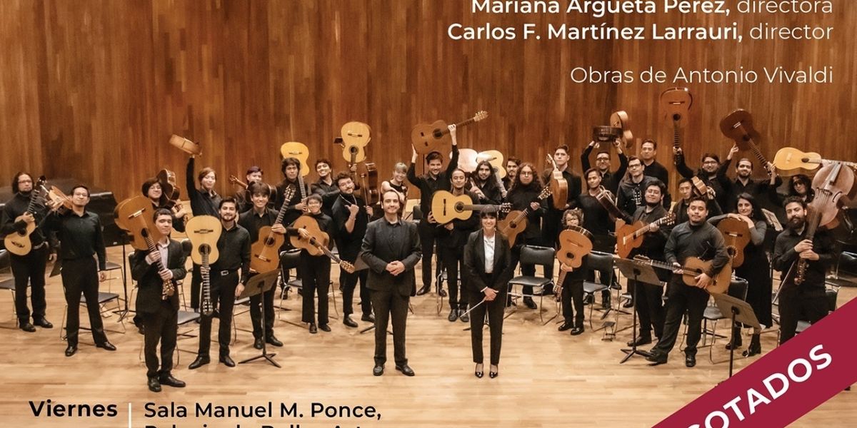 El Ciclo Jóvenes En La Música Presenta A La Orquesta De Guitarras De La Facultad De Música En La Sala Manuel M. Ponce