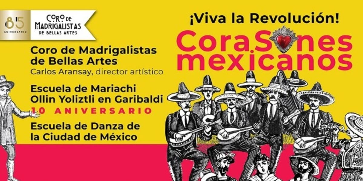 El Coro De Madrigalistas Y La Escuela De Mariachi Ollin Yoliztli Garibaldi Se Unen En El Concierto CoraSones Mexicanos