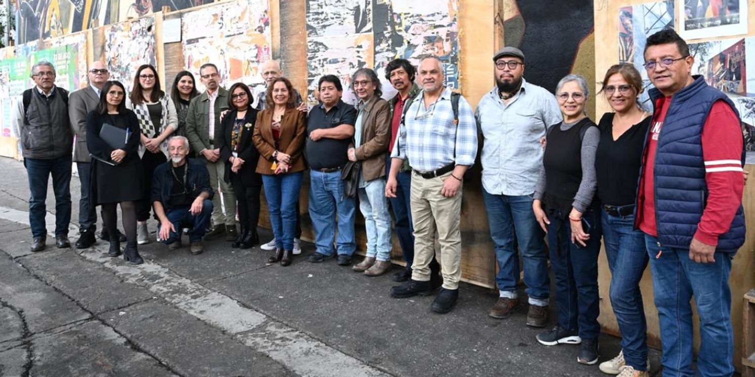 El Inbal Concluye Restauración Del Mural La Guerra Y La Paz, De Aceves Navarro  Image