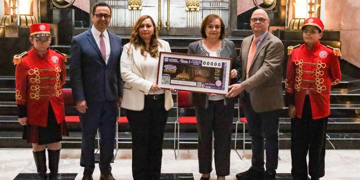 El Inbal Y Lotería Nacional Celebran Con Sorteo Magno El 90 Aniversario Del Palacio De Bellas Artes