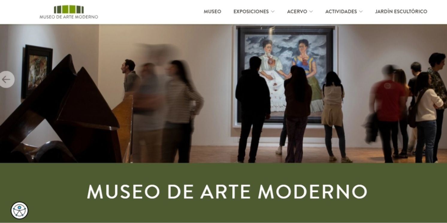 El Museo De Arte Moderno Presenta Su Nueva Página Web Accesible Para Personas Con Discapacidad  Image