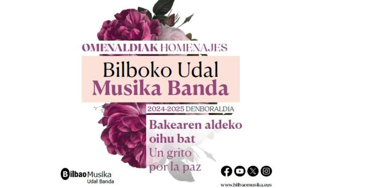 El Palacio Euskalduna alza UN GRITO POR LA PAZ con música y teatro