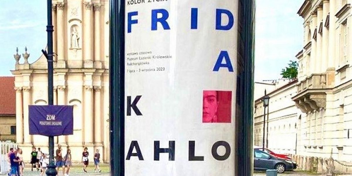 El Palacio Real Łazienki De Varsovia Presenta La Exposición “Color De La Vida: Frida Kahlo”