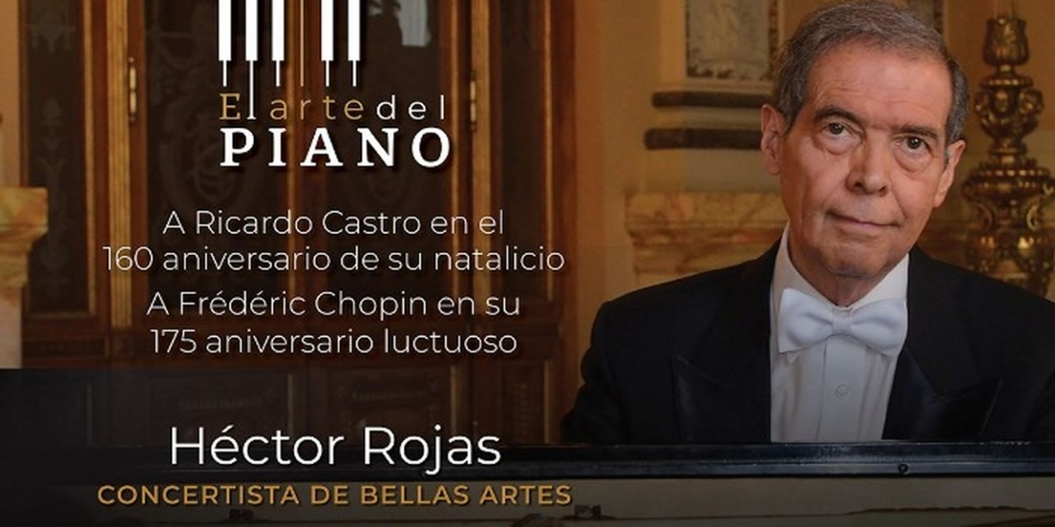 El Pianista Héctor Rojas Rendirá Homenaje A Ricardo Castro Y A Frédéric Chopin  Image