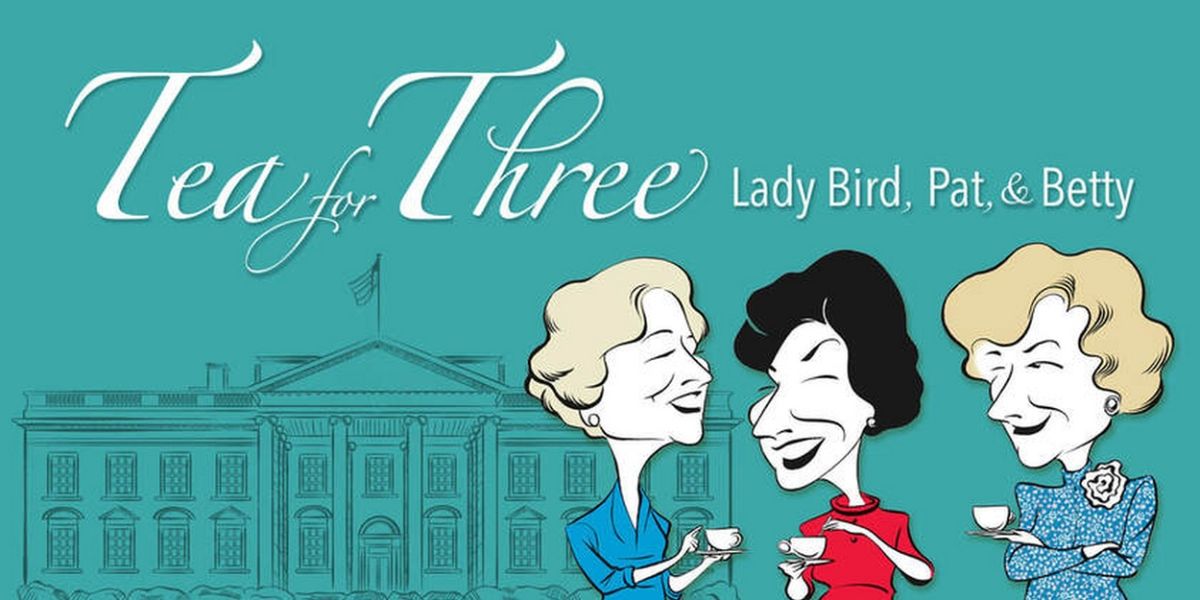 Elaine Bromka to Bring TEA FOR THREE: LADY BIRD, PAT & BETTY to Cape May