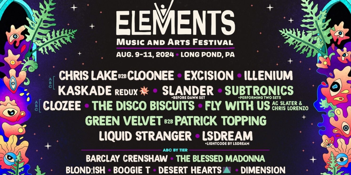 Elements Music & Arts Festival Reveals Phase Two Additions For 2024  Image