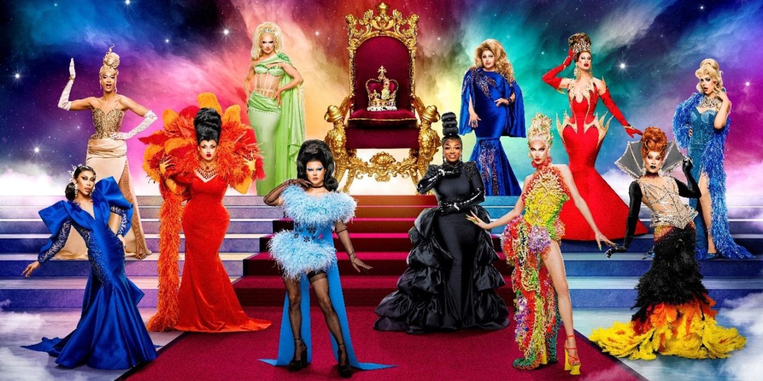 Eleven Queens Are Set to Compete in Season 2 of RUPAUL'S DRAG RACE UK VERSUS THE WORLD  Image