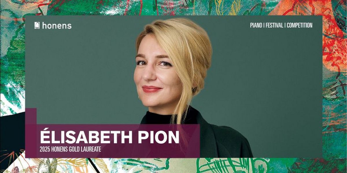 Elisabeth Pion From Canada Named Gold Laureate of The 2025 Honens International Piano Competition