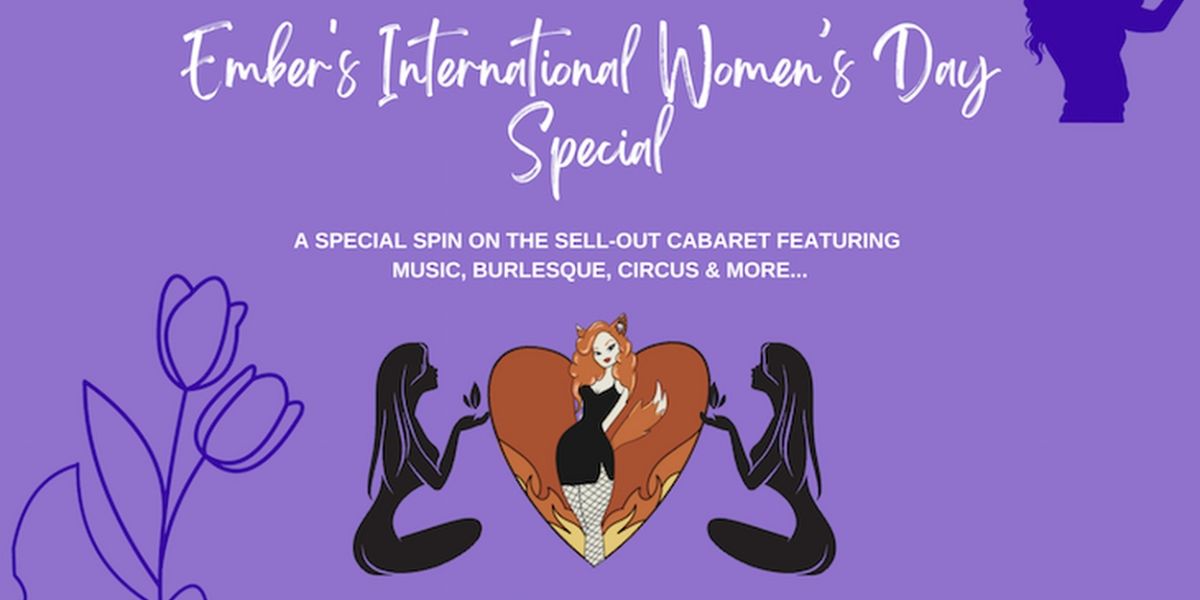 Ember Travixen to Bring EMBER & THE VIXENS Cabaret to CULTPLEX at GRUB for International Women's Day