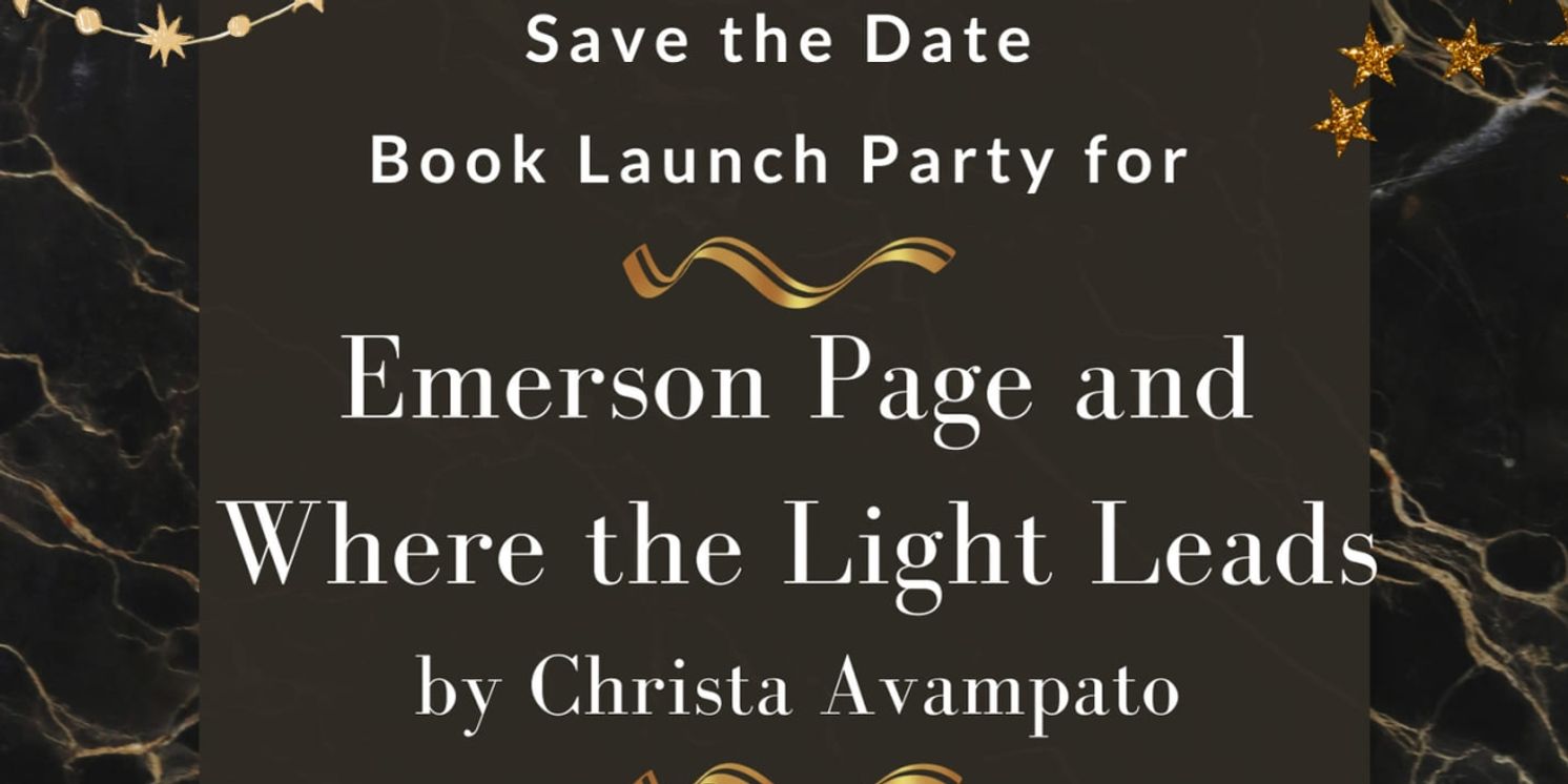 Emerson Page Book Launch Party to Take Place at Kingston Hall  Image