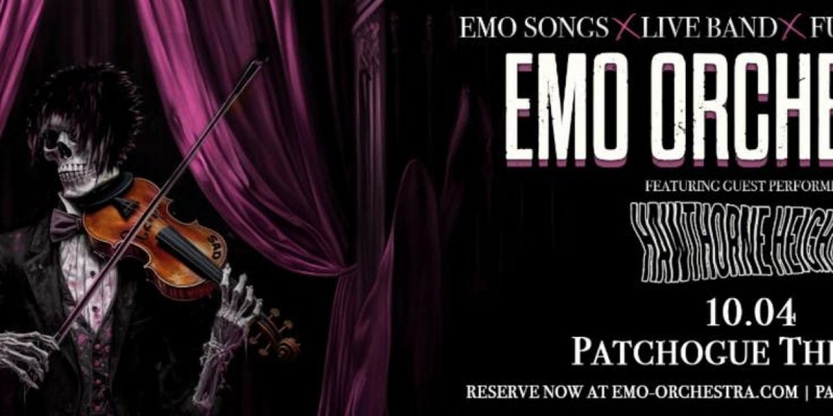 Emo Orchestra Featuring Hawthorne Heights Comes to Patchogue Theatre in October