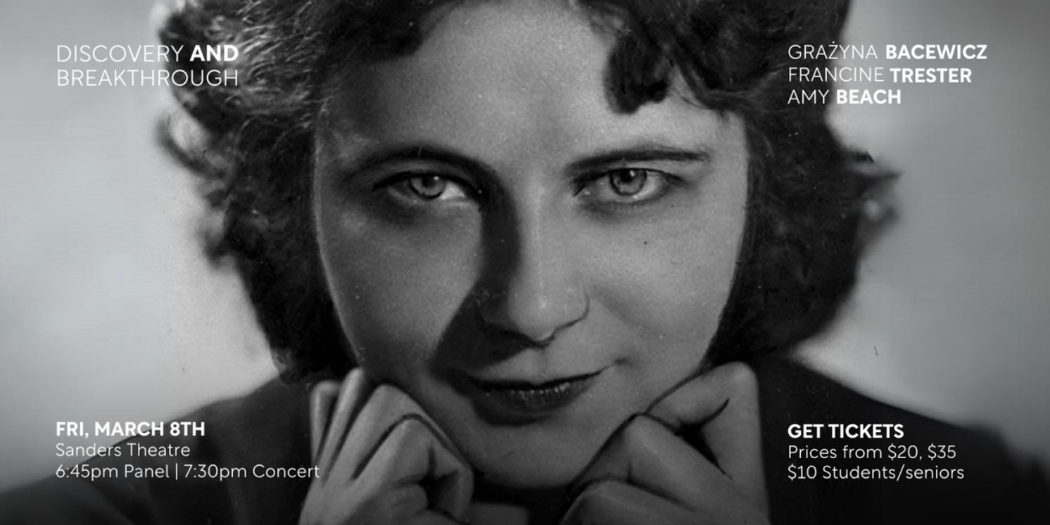 Empowering Voices: Kendall Square Orchestra Celebrates Women In Music And Science On International Women's Day  Image