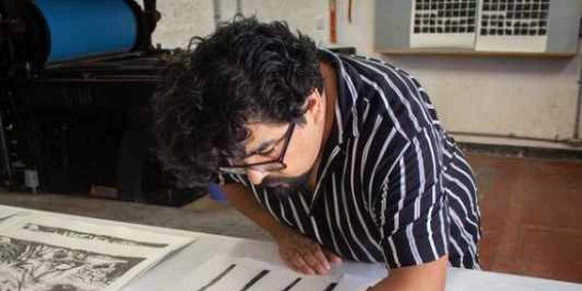 Encuentros Notables, Exploración Visual De Josué Vázquez En El Instituto De Artes Gráficas De Oaxaca