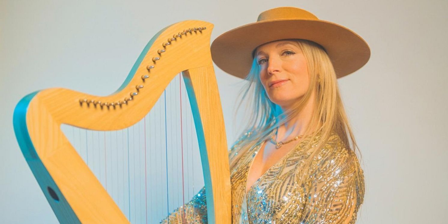 English Harpist Hattie Webb Releases 'Shakespeare's Shores'  Image