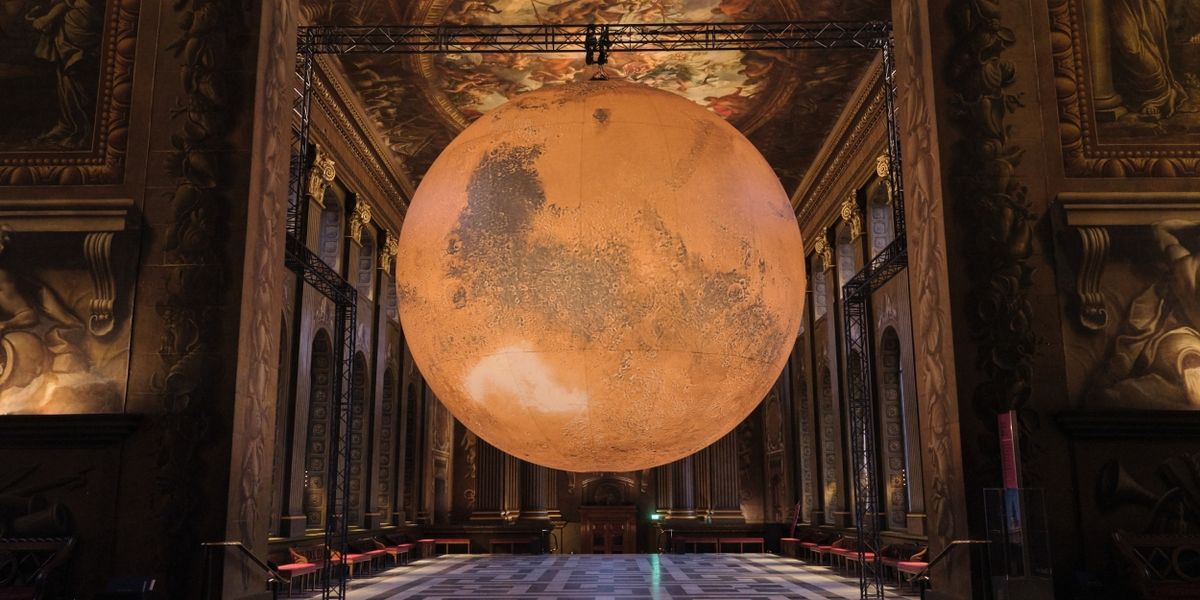 Ensemble Augelletti Performs Celestial Baroque Beneath Giant Mars Installation at IF: Milton Keynes Festival