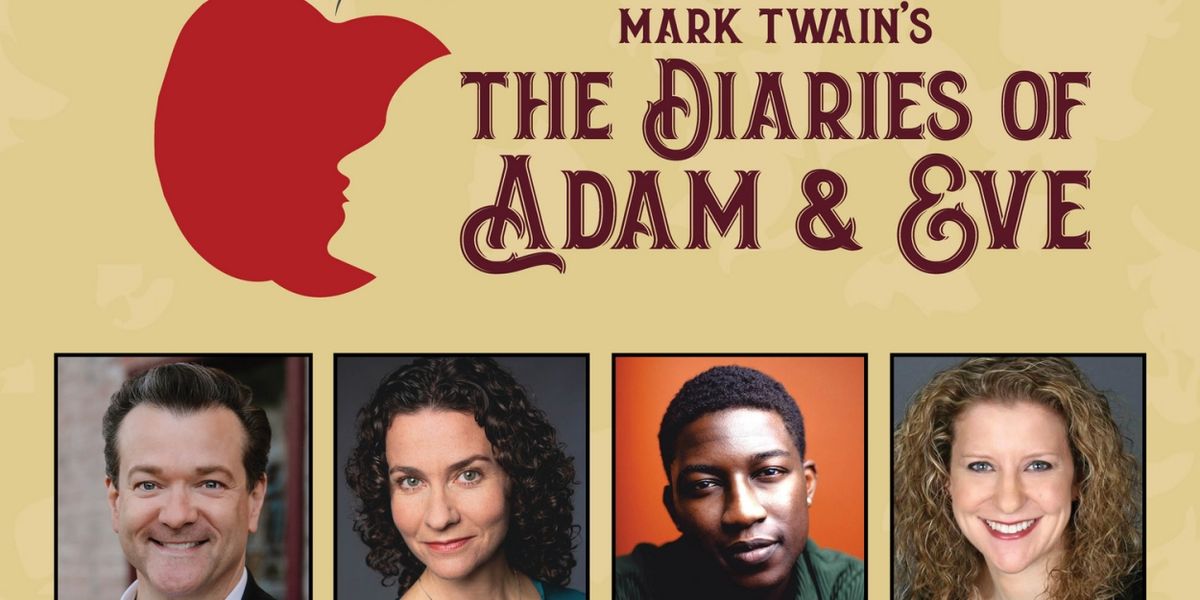 Mark Twain's THE DIARIES OF ADAM AND EVE To Play Branford's Legacy Theatre