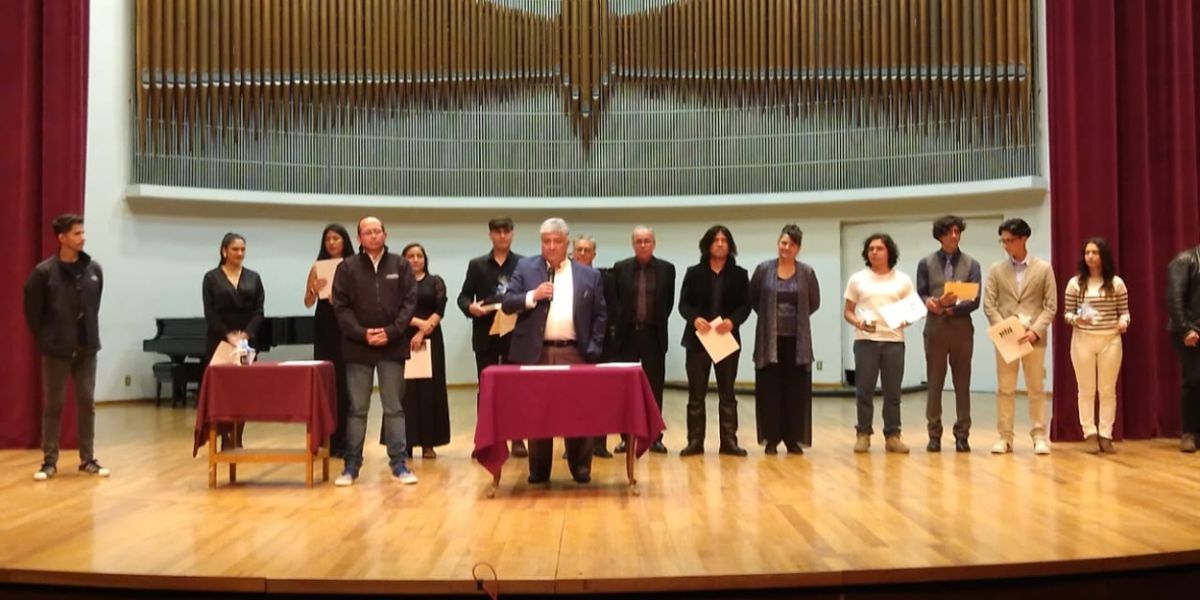 Entregan Reconocimientos A Ganadores Del Concurso Interno De Guitarra Del Conservatorio Nacional De Música