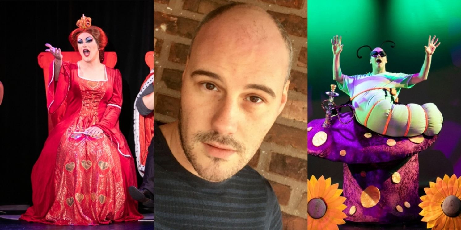 Eric Fletcher To Reprise Queen Of Hearts And Caterpillar In Alice In Wonderland The Musical At Players Theatre  Image