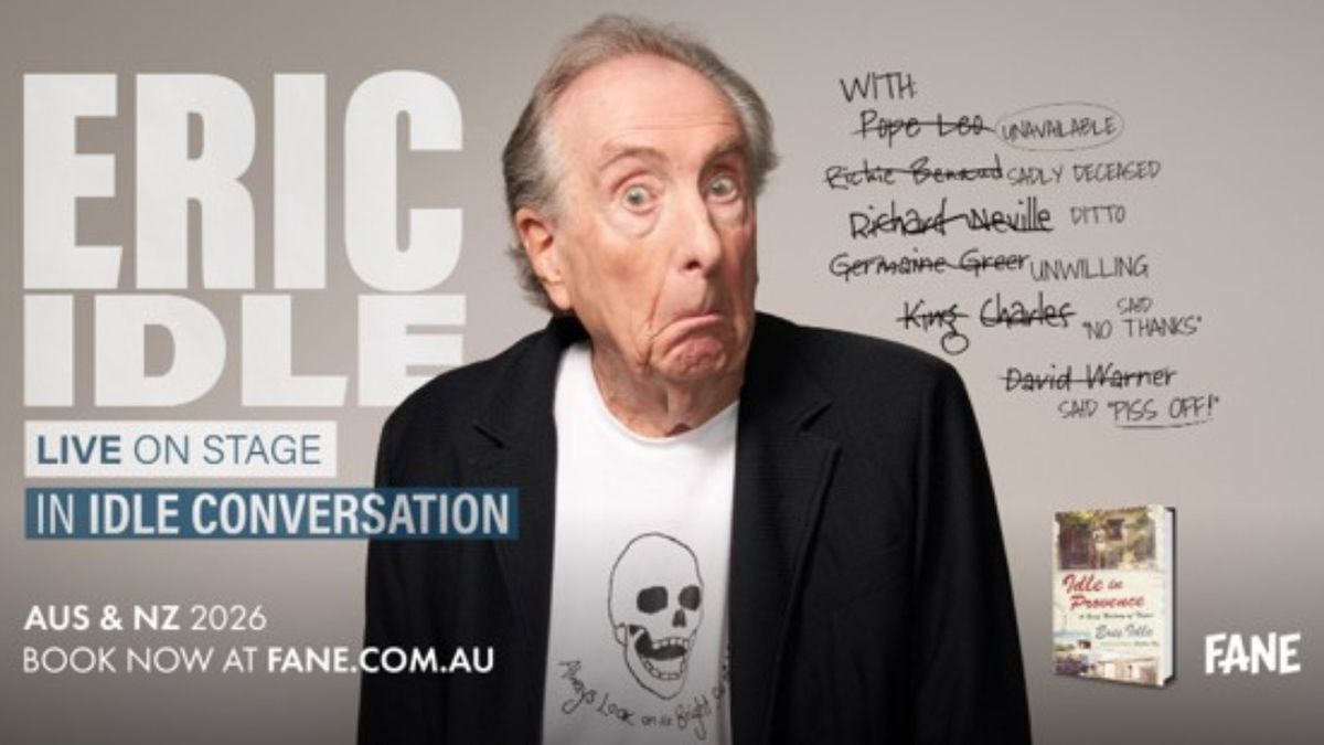 Eric Idle to Tour Australia and New Zealand with Live Conversation