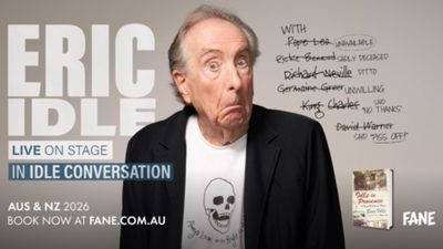Eric Idle to Tour Australia and New Zealand with Live Conversation