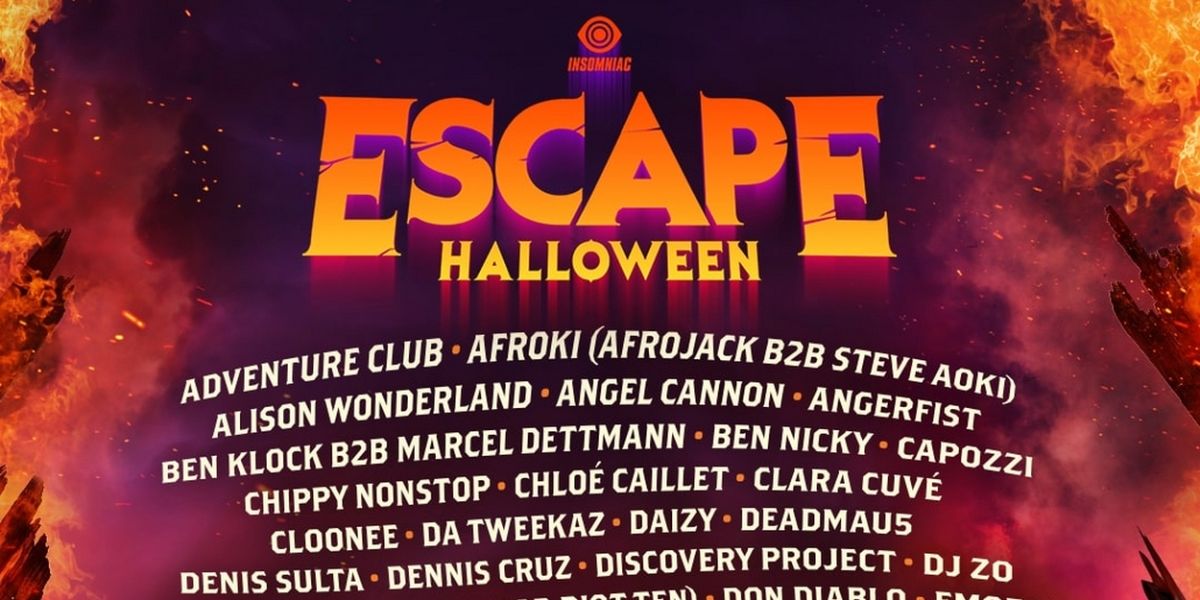 Martin Garrix, deadmau5, Fatboy Slim & More Set for Escape Halloween