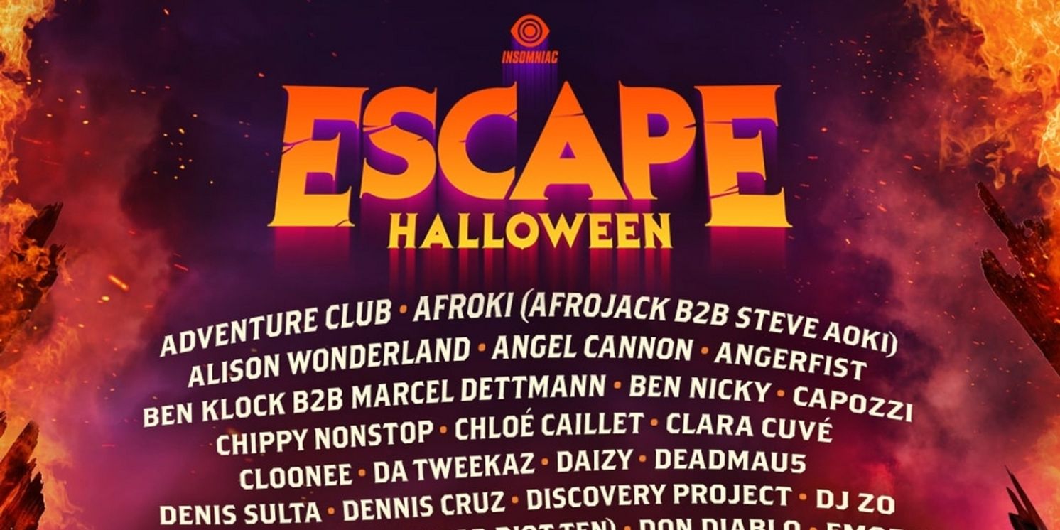 Martin Garrix, deadmau5, Fatboy Slim & More Set for Escape Halloween  Image