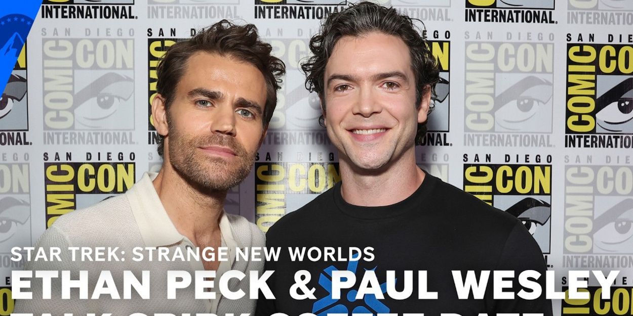 Ethan Peck & Paul Wesley Talk Spock-Kirk Chemistry at SDCC Video