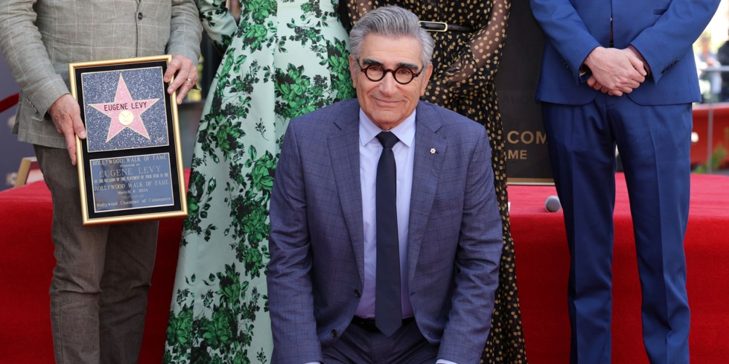 Eugene Levy Honored With Hollywood Walk Of Fame Star  Image