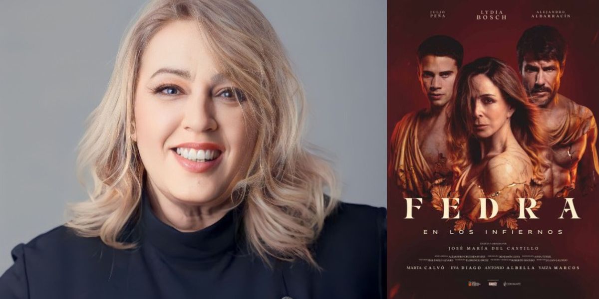 Eva Diago entre los protagonistas de FEDRA, EN LOS INFIERNOS en el Festival de Mérida