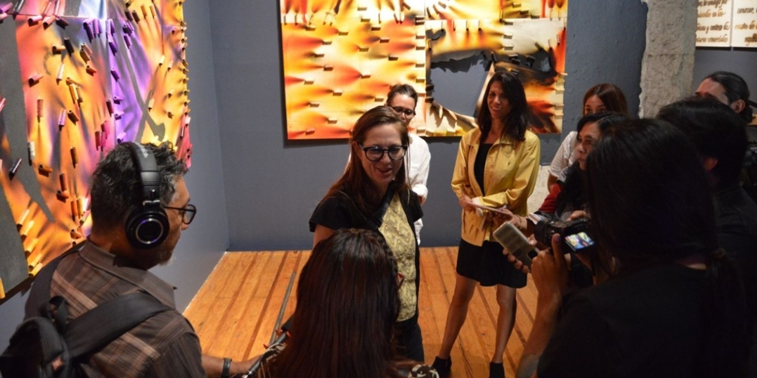 Ex Teresa Arte Actual Presenta Bi Xa Ra Ndumu̱i, Aya P'ampay. Enterrar Un Cadáver/ Suspender La Aflicción, De La Artista Adela Goldbard  Image