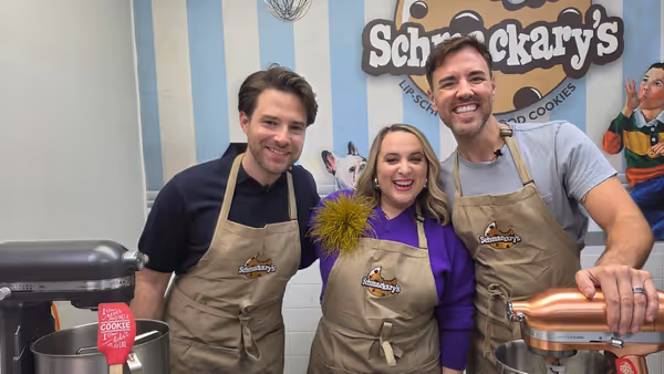 Video: Ben Rappaport & Megan Kane Sit Down at Schmackary's For BROADWAY SCHNACKS Photo