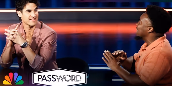 Exclusive: Darren Criss Shoots the Moon in First Look at NBC's PASSWORD Photo