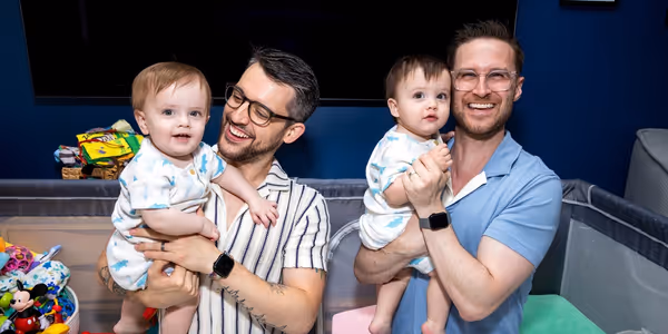 Christopher and Clay Rice-Thomson Met on Tour, Fell in Love, Got Married — and Now They’re Dads