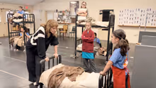 Exclusive: Goodspeed's ANNIE Rehearses 'Hard Knock Life'