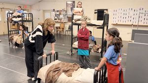 Exclusive: Goodspeed's ANNIE Rehearses 'Hard Knock Life'