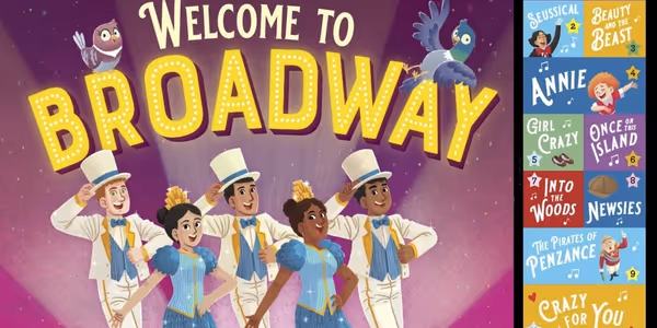 Exclusive Video: First Look at the Cover for WELCOME TO BROADWAY Book Photo