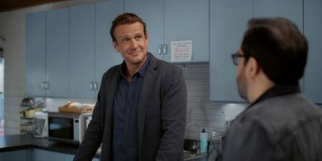 Exclusive: Watch Michael Urie and Jason Segel Perform LES MISÉRABLES in SHRINKING Clip Photo