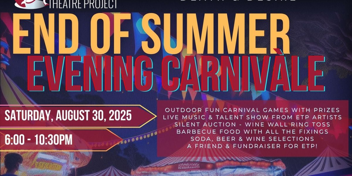 Experience Theatre Project Will Host Community Carnivale