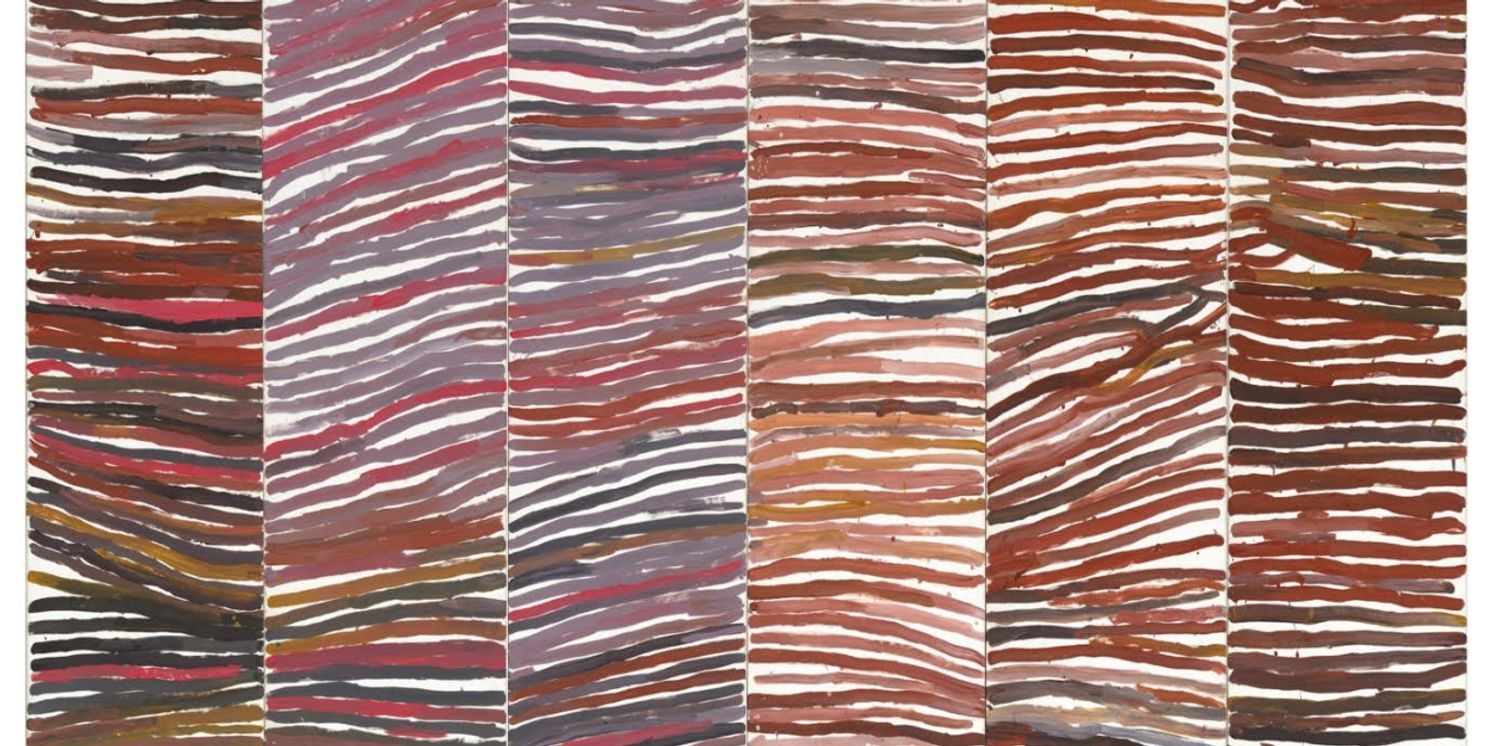 Experience the Art of Emily Kam Kngwarray at the National Gallery of Australia This December  Image