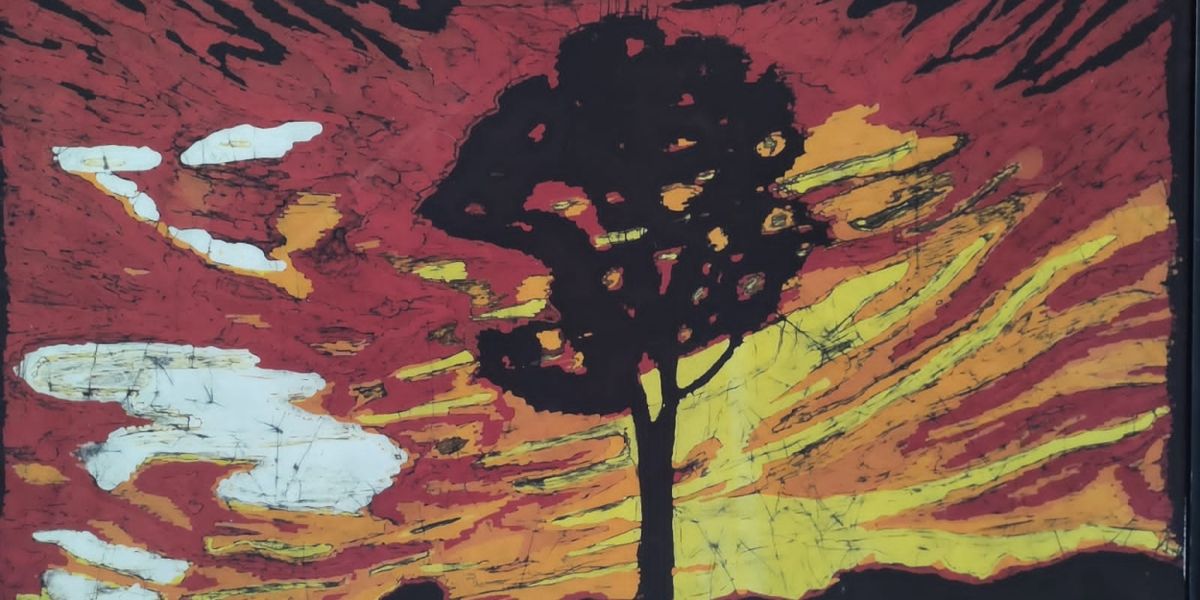 Expresiones De Color, Muestra De Estampado En La Escuela De Artesanías