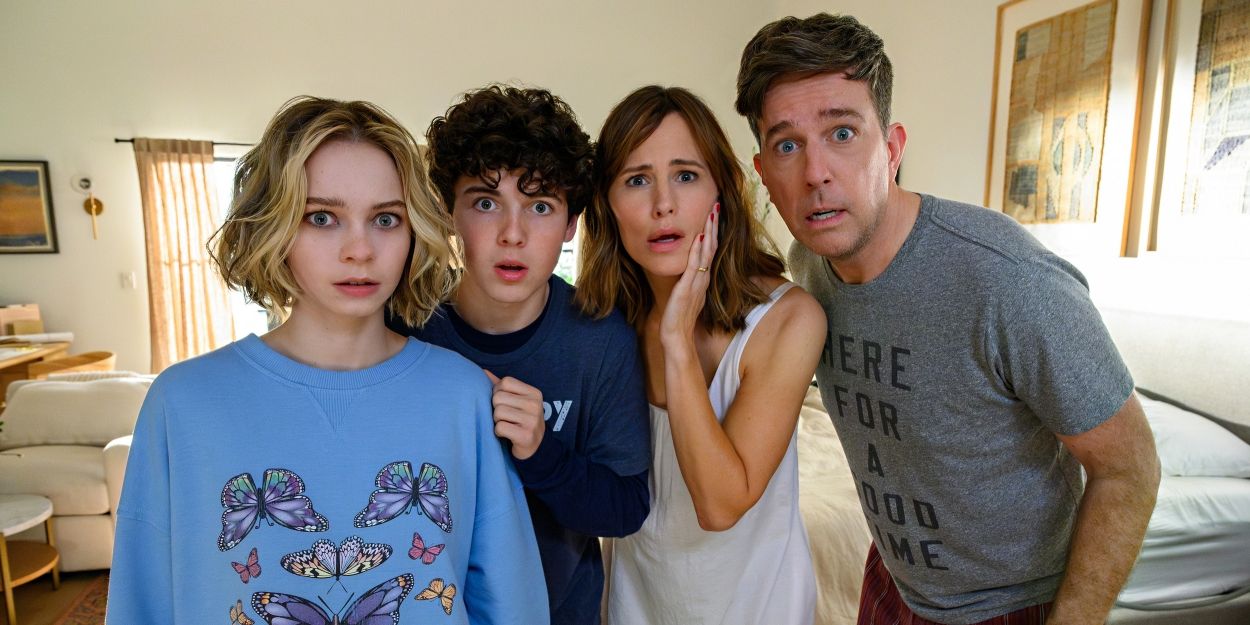 FAMILY SWITCH Starring Jennifer Garner, Ed Helms, Emma Myers & Brady Noon Sets Netflix Release  Image