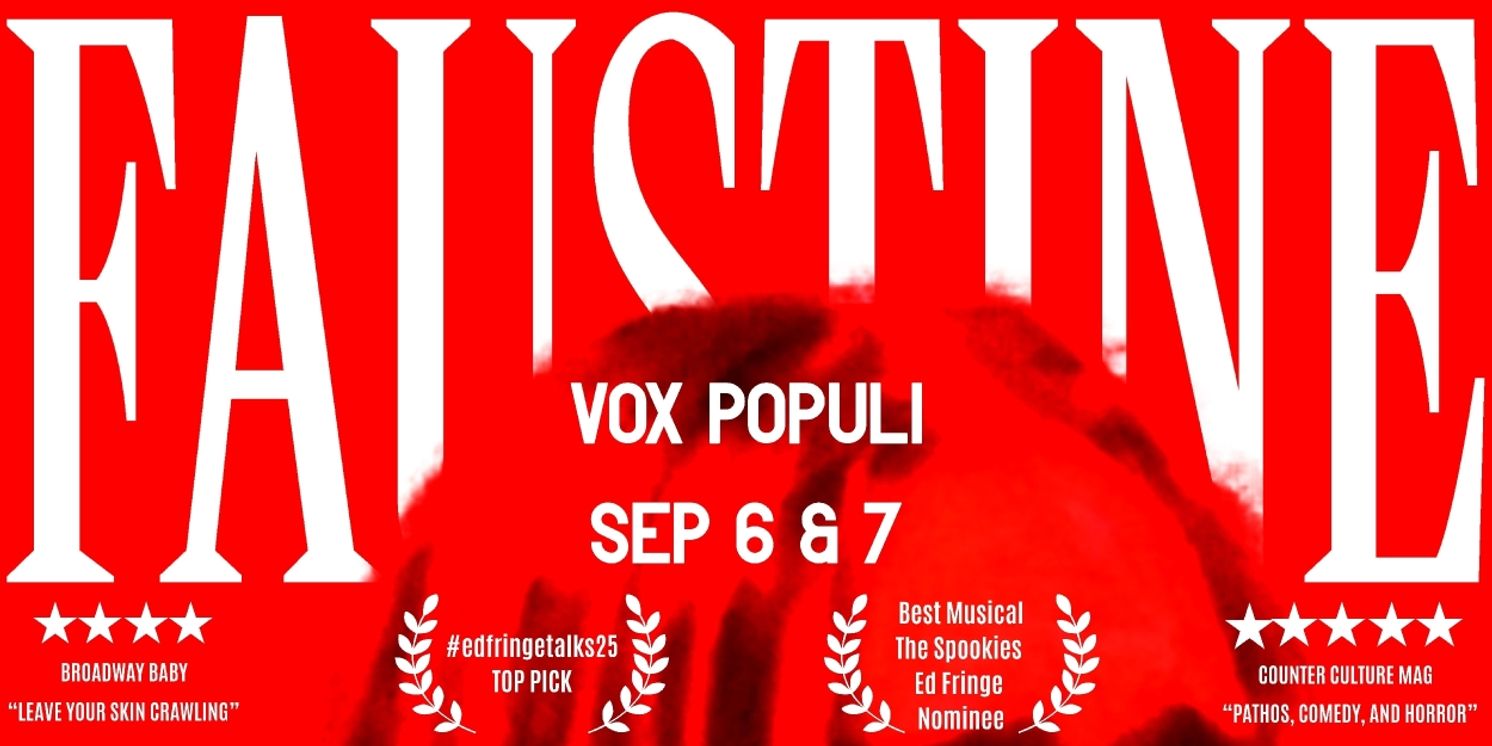 FAUSTINE Comes to the 2025 Philadelphia Fringe Festival  Image