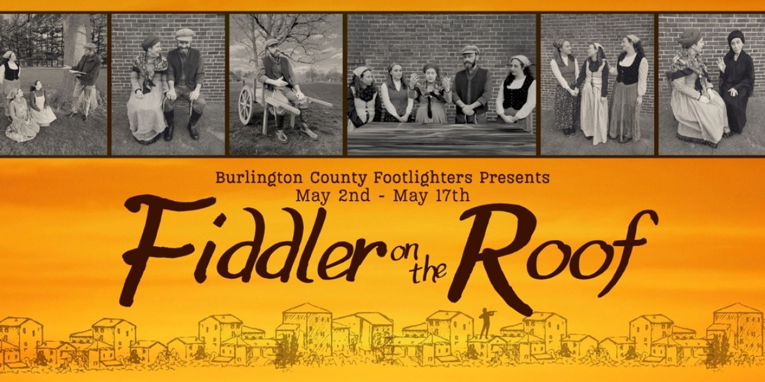 FIDDLER ON THE ROOF At Burlington County Footlighters In South Jersey  Image