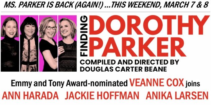 FINDING DOROTHY PARKER To Return to The Laurie Beechman Theatre This Weekend Photos